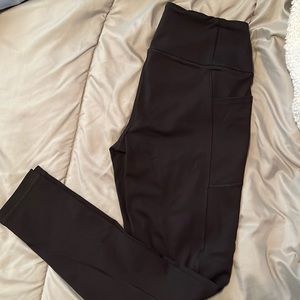 Victoria’s Secret sport black leggings, size medium